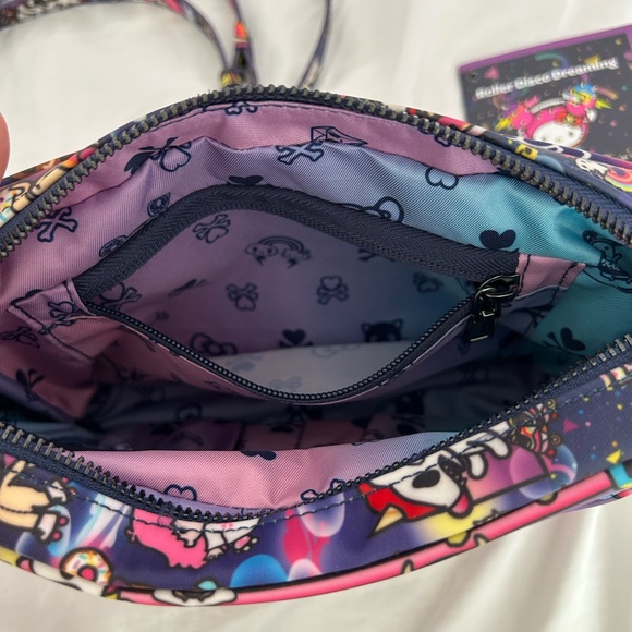 Tokidoki for Hello Kitty by Jujube Roller Disco Dreaming Crossbody Bag - Picture 13 of 16
